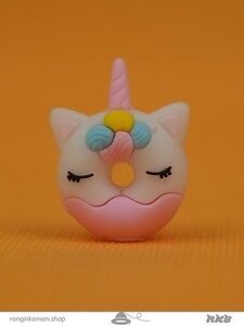 سرمدادی فانتزی سیلیکونی دونات یونیکورن چشم بسته Sarmadadi Fantasy Silicone Donut Unicorn Blindfolded