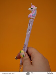 اتود کلاج دار یونیکورن رنگین کمانی Etude with rainbow unicorn collage