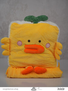 عروسک پتو دار طرح اردک Duck design blanket doll
