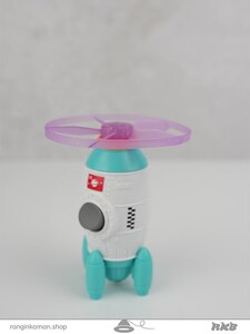 اسباب بازی موشک با فرفره جعبه ای Boxed rocket toy