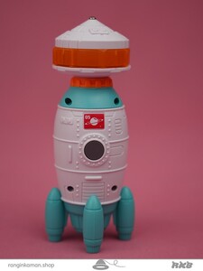 اسباب بازی موشک با فرفره جعبه ای Boxed rocket toy