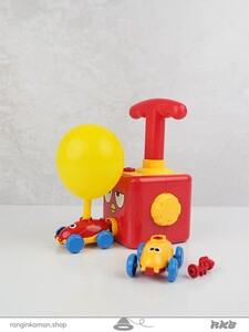 اسباب بازی ماشین بادکنکی Balloon car toy