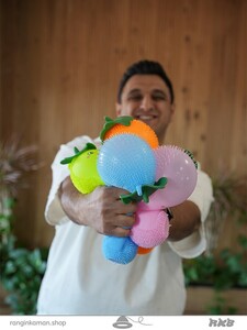 فیجت یویو کرم چراغ دار Yoyo fidget with lights