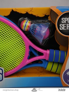 اسباب بازی راکت تنیس دوتایی کد 9904  Double tennis racket toy