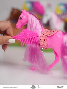 اسباب بازی اسب با شانه  Horse toy with comb tt_6105_3