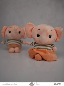 عروسک فیل بامزه Cute elephant doll