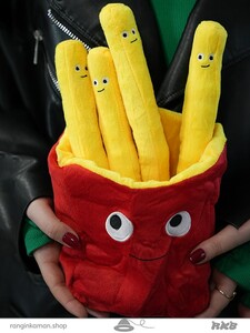 عروسک سیب زمینی سرخ کرده سایز کوچک Small size French fries doll