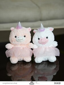 عروسک اسب تک شاخ کد 17_278 Unicorn doll
