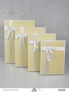 جعبه کادو لیمویی پاستیلی  Pastel lemon gift box