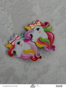 گیره سرامیکی یونیکورن Unicorn ceramic clip and elastic