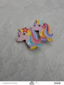 گیره سرامیکی یونیکورن Unicorn ceramic clip and elastic