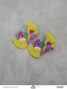 گیره مو یونیکورن پروازی Flying unicorn hair clip