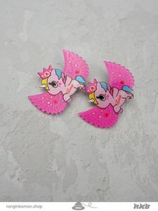 گیره مو یونیکورن پروازی Flying unicorn hair clip