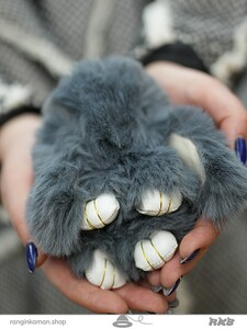 خرگوش لاکچری پشمالو سایز کوچک Small size furry luxury rabbit