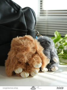 خرگوش لاکچری پشمالو سایز کوچک Small size furry luxury rabbit