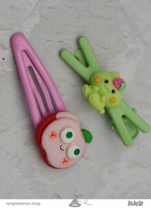 سنجاق مو پاستیلی میوه ای Fruit pastel hairpin