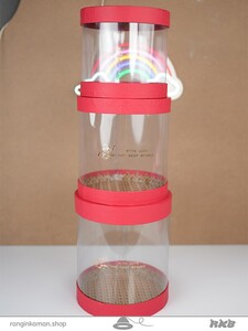 جعبه استوانه طلقی 3 تکه 3-piece talc cylinder box