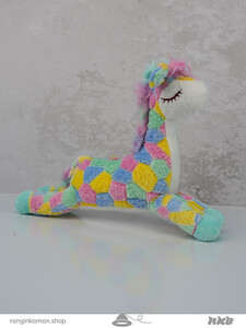 عروسک زرافه خوابیده یک sleeping giraffe doll