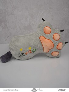 عروسک پتودار طرح پنجه گربه Blanket doll with cat’s paw design
