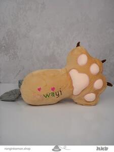 عروسک پتودار طرح پنجه گربه Blanket doll with cat’s paw design