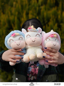 عروسک یونیکورن شادالو Happy unicorn doll