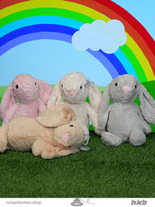 عروسک خرگوش جیلی کت کوچک Jelly cat rabbit doll