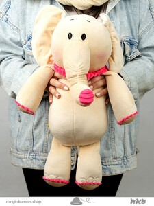 عروسک فیل بانمک Cute elephant doll