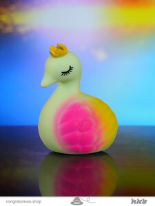 فیجت فلامینگو تاجدار خامه ای Crowned Flamingo Fidget