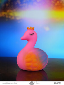 فیجت فلامینگو تاجدار خامه ای Crowned Flamingo Fidget
