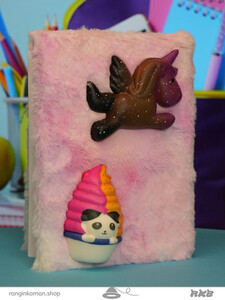 دفتر پولیشی اسکوییشی Polish squishy notebook