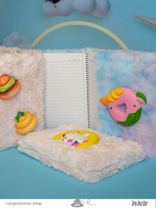 دفتر پولیشی اسکوییشی Polish squishy notebook