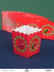 ظرف پاپ کورن یلدایی 10 عددی