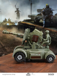تانک موزیکال تیر پرتابی Musical tank toy