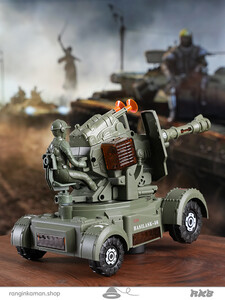 تانک موزیکال تیر پرتابی Musical tank toy