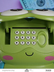 گاو صندوق قورباغه Frog toy chest