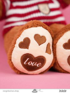 عروسک خرس عاشق 50 سانتی teddy bear in love