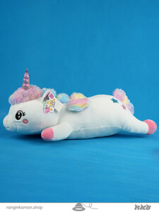 عروسک تک شاخ خوابیده 70سانتی sleeping unicorn doll