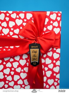 جعبه کادویی قلب قرمز gift box
