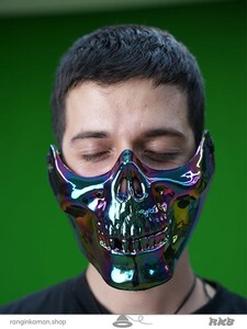 نقاب اسکلت براق Shiny skeleton mask