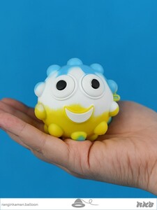 فیجت پاپیت بال چراغ دار Fidget pop it ball