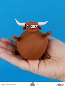 فیجت گاو قهوه ای خامه ای Brown cow fidget