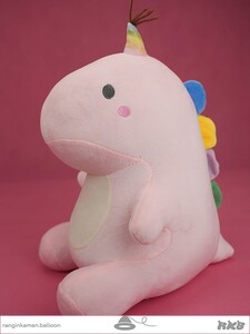 عروسک دایناسور کلاه دار بزرگ Dinosaur doll