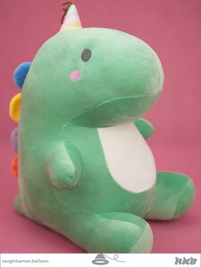عروسک دایناسور کلاه دار بزرگ Dinosaur doll