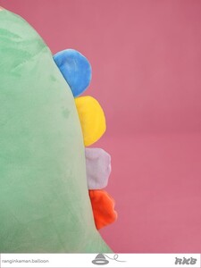 عروسک دایناسور کلاه دار بزرگ Dinosaur doll