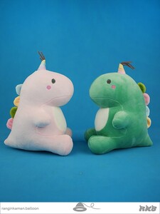 عروسک دایناسور کلاه دار بزرگ Dinosaur doll