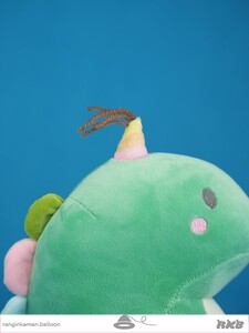 عروسک دایناسور کلاه دار بزرگ Dinosaur doll