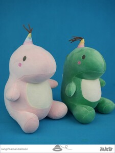 عروسک دایناسور کلاه دار بزرگ Dinosaur doll