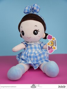 عروسک دختر مهربون پاپیونی Kind girl doll