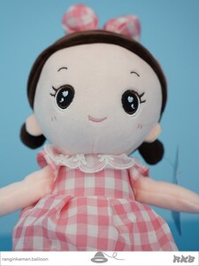 عروسک دختر مهربون پاپیونی Kind girl doll