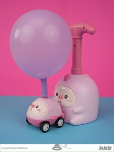 ماشین بادکنکی طرح حیوانات مزرعه balloon car